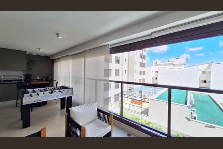 Apartamento à venda com 133m², 3 quartos e 2 vagasVaranda