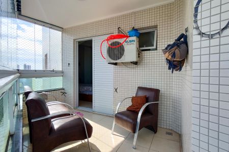 Apartamento para alugar com 92m², 2 quartos e 1 vagaSacada da Suíte