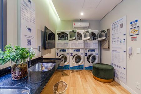 Apartamento à venda com 32m², 1 quarto e 1 vaga Apartamento à venda com 32m², 1 quarto e 1 vagaÁrea comum - Lavanderia