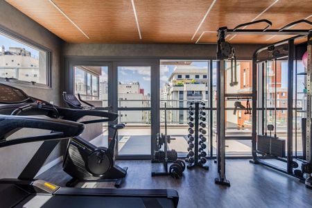 Apartamento à venda com 32m², 1 quarto e 1 vaga Apartamento à venda com 32m², 1 quarto e 1 vagaÁrea comum - Academia