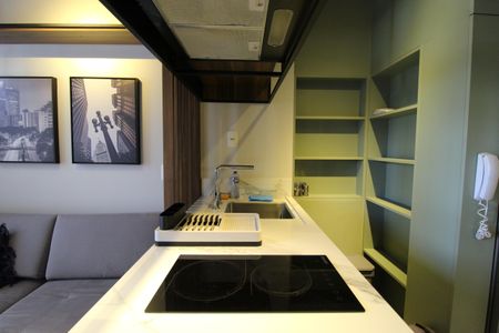 Studio para alugar com 26m², 1 quarto e sem vagaSala/Cozinha