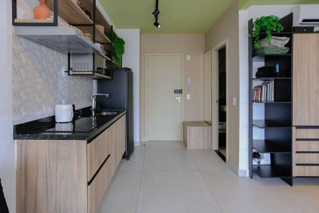Apartamento à venda com 32m², 1 quarto e 1 vaga Apartamento à venda com 32m², 1 quarto e 1 vagacozinha