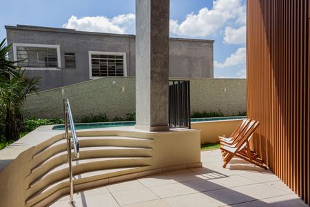 Studio à venda com 29m², 1 quarto e sem vagaPiscina