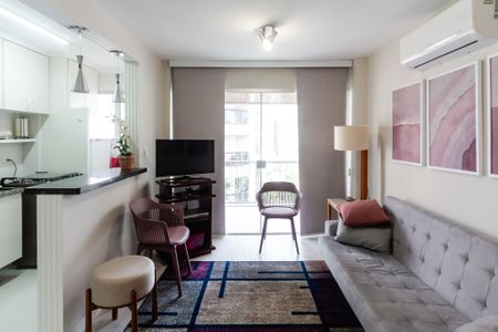 Apartamento para alugar com 60m², 1 quarto e 1 vagaSala