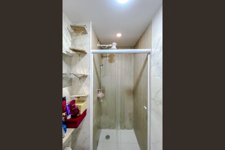 Banheiro da Suíte de apartamento para alugar com 1 quarto, 26m² em Brás, São Paulo