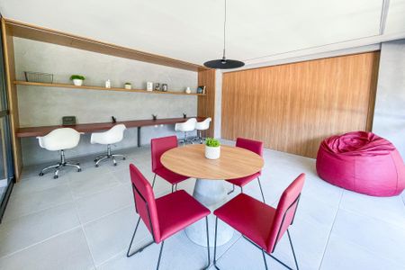 Studio à venda com 35m², 1 quarto e 1 vagaCoworking 