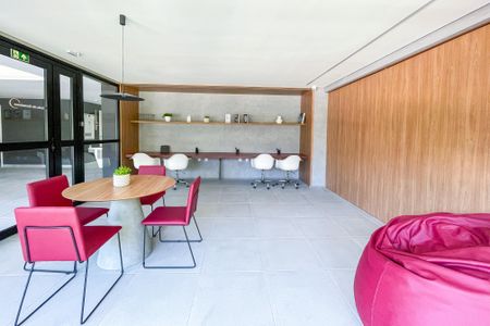 Studio à venda com 35m², 1 quarto e 1 vagaCoworking 