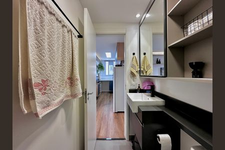 Apartamento para alugar com 34m², 2 quartos e sem vagaBanheiro