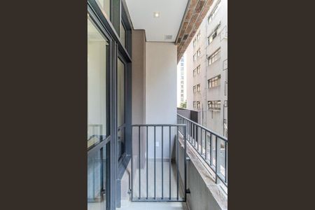 Apartamento para alugar com 25m², 1 quarto e sem vagaVaranda