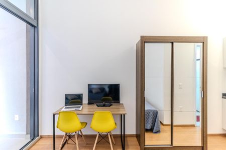 Apartamento para alugar com 25m², 1 quarto e sem vagaStudio