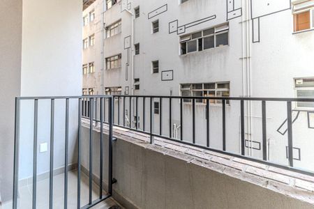 Apartamento para alugar com 25m², 1 quarto e sem vagaVaranda