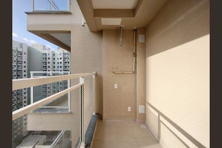 Studio para alugar com 32m², 1 quarto e sem vagaVaranda