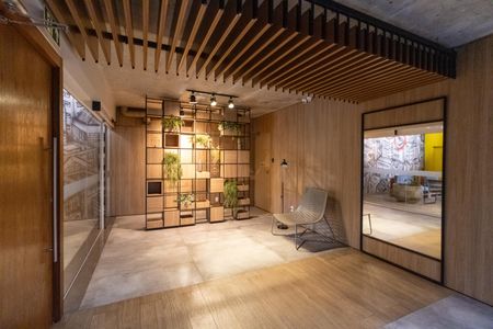 Studio à venda com 44m², 1 quarto e 1 vaga Studio à venda com 44m², 1 quarto e 1 vagaHall de entrada