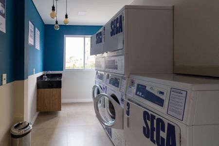 Apartamento para alugar com 35m², 2 quartos e sem vagaÁrea comum - Lavanderia