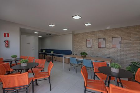 Apartamento à venda com 52m², 2 quartos e 1 vaga Apartamento à venda com 52m², 2 quartos e 1 vagaÁrea comum - Salão de festas