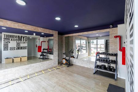 Apartamento à venda com 52m², 2 quartos e 1 vaga Apartamento à venda com 52m², 2 quartos e 1 vagaÁrea comum - Academia