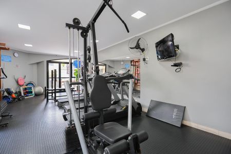 Apartamento à venda com 59m², 2 quartos e 2 vagas Apartamento à venda com 59m², 2 quartos e 2 vagasÁrea comum - Academia