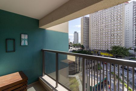 Studio para alugar com 26m², 1 quarto e sem vagaVaranda