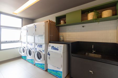 Studio para alugar com 26m², 1 quarto e sem vagaÁrea comum - Lavanderia