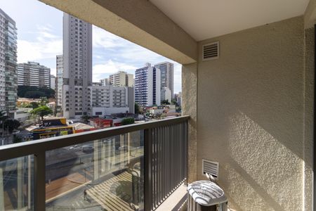Studio para alugar com 26m², 1 quarto e sem vagaVaranda