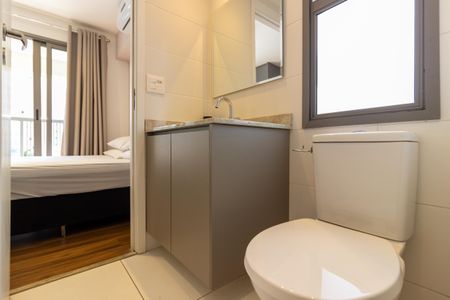 Studio para alugar com 26m², 1 quarto e sem vagaBanheiro