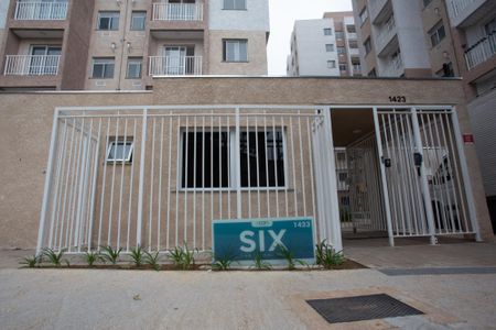 Apartamento para alugar com 37m², 2 quartos e sem vaga Apartamento para alugar com 37m², 2 quartos e sem vagaFachada