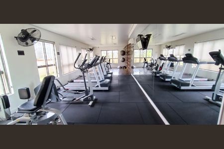 Apartamento à venda com 70m², 1 quarto e 2 vagas Apartamento à venda com 70m², 1 quarto e 2 vagasÁrea comum - Academia