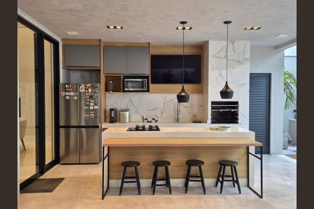 Casa de condomínio à venda com 300m², 4 quartos e 1 vagaÁrea gourmet