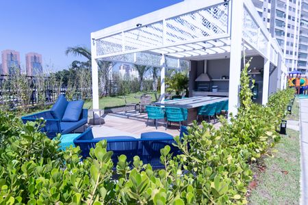 Apartamento para alugar com 90m², 3 quartos e 2 vagasÁrea comum - Churrasqueira