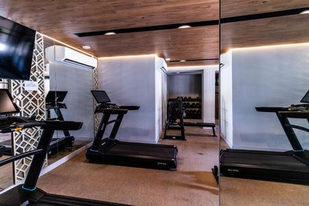 Apartamento para alugar com 90m², 3 quartos e 2 vagasÁrea comum - Academia