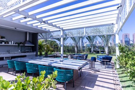 Apartamento para alugar com 90m², 3 quartos e 2 vagasÁrea comum - Churrasqueira