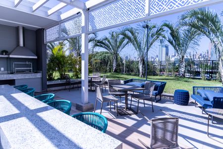 Apartamento para alugar com 90m², 3 quartos e 2 vagasÁrea comum - Churrasqueira