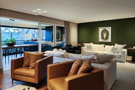 Apartamento para alugar com 242m², 4 quartos e 3 vagas Apartamento para alugar com 242m², 4 quartos e 3 vagasSala