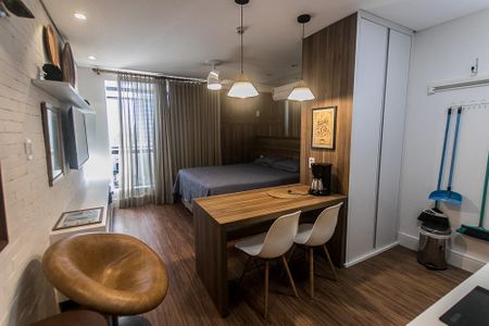 Studio para alugar com 27m², 1 quarto e sem vaga Studio para alugar com 27m², 1 quarto e sem vagaStudio