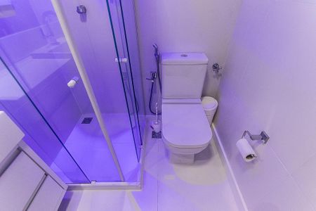 Studio para alugar com 27m², 1 quarto e sem vaga Studio para alugar com 27m², 1 quarto e sem vagaBanheiro