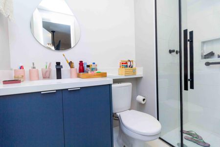 Apartamento para alugar com 109m², 3 quartos e 2 vagasBanheiro da Suíte 1