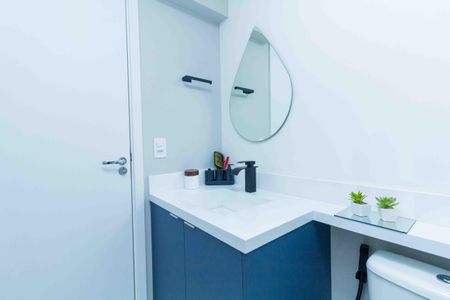 Apartamento para alugar com 109m², 3 quartos e 2 vagasBanheiro da Suíte 2