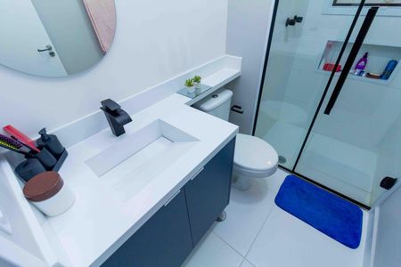 Apartamento para alugar com 109m², 3 quartos e 2 vagasBanheiro da Suíte 2