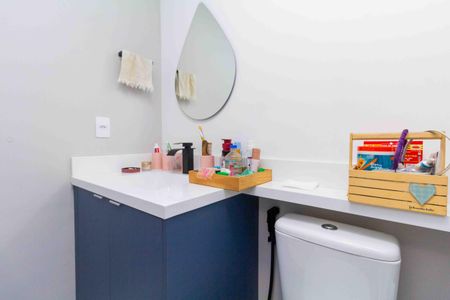 Apartamento para alugar com 109m², 3 quartos e 2 vagasBanheiro da Suíte 1