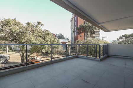 Varanda da Sala de apartamento à venda com 2 quartos, 102m² em Três Figueiras, Porto Alegre