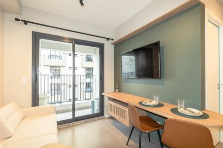 Apartamento para alugar com 31m², 1 quarto e sem vagaSala