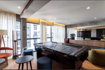 Apartamento para alugar com 31m², 1 quarto e sem vagaÁrea comum - Salão de jogos