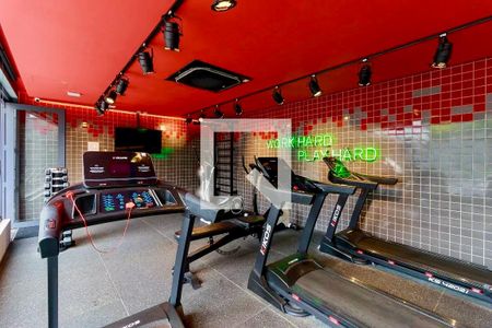 Studio à venda com 28m², 0 quarto e sem vaga Studio à venda com 28m², 0 quarto e sem vagaAcademia