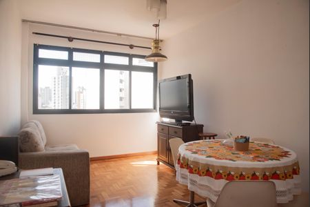 Sala de apartamento à venda com 1 quarto, 58m² em Mirandópolis, São Paulo