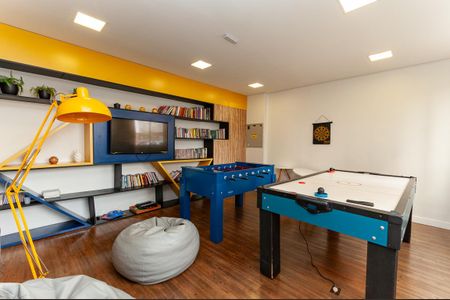 Apartamento para alugar com 34m², 2 quartos e sem vaga Apartamento para alugar com 34m², 2 quartos e sem vagaÁrea Comum - Salão de Jogos