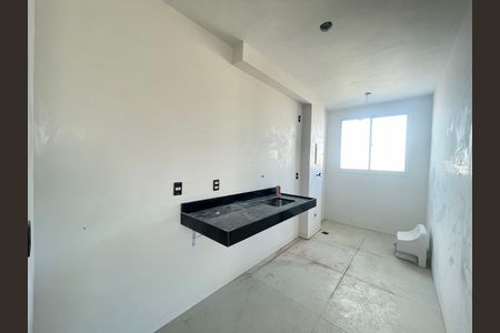 Cozinha de apartamento à venda com 2 quartos, 58m² em Nova Suíça, Belo Horizonte