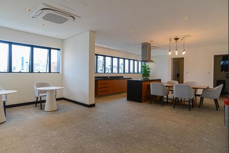 Studio à venda com 22m², 1 quarto e sem vagaÁrea comum - Espaço Gourmet