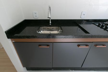 Apartamento à venda com 38m², 2 quartos e 1 vaga Apartamento à venda com 38m², 2 quartos e 1 vagaCozinha - Pia