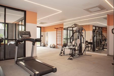 Studio para alugar com 27m², 1 quarto e sem vagaÁrea comum - Academia