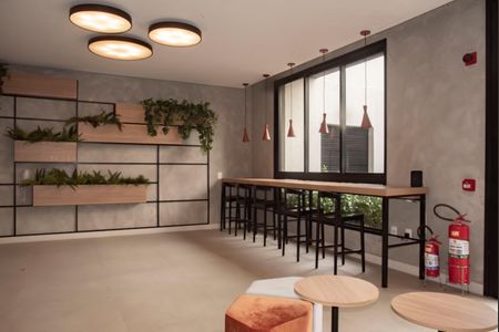 Studio para alugar com 27m², 1 quarto e sem vagaHall social